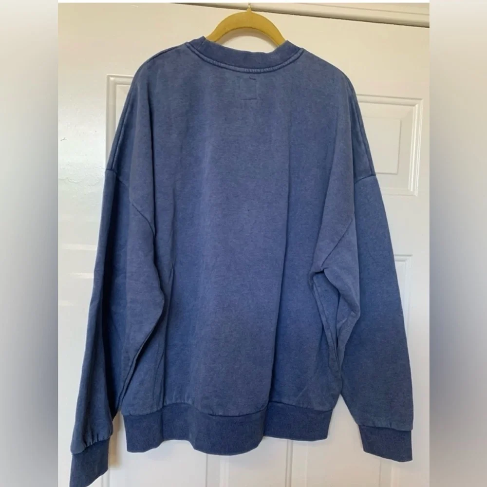 Chicago Bears Blue Oversized Women’s Sweatshirt in Size Large